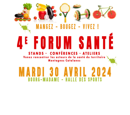 Forum santé - CLS Montagnes Catalanes - Mardi 30 avril 2024 à Bourg-Madame
